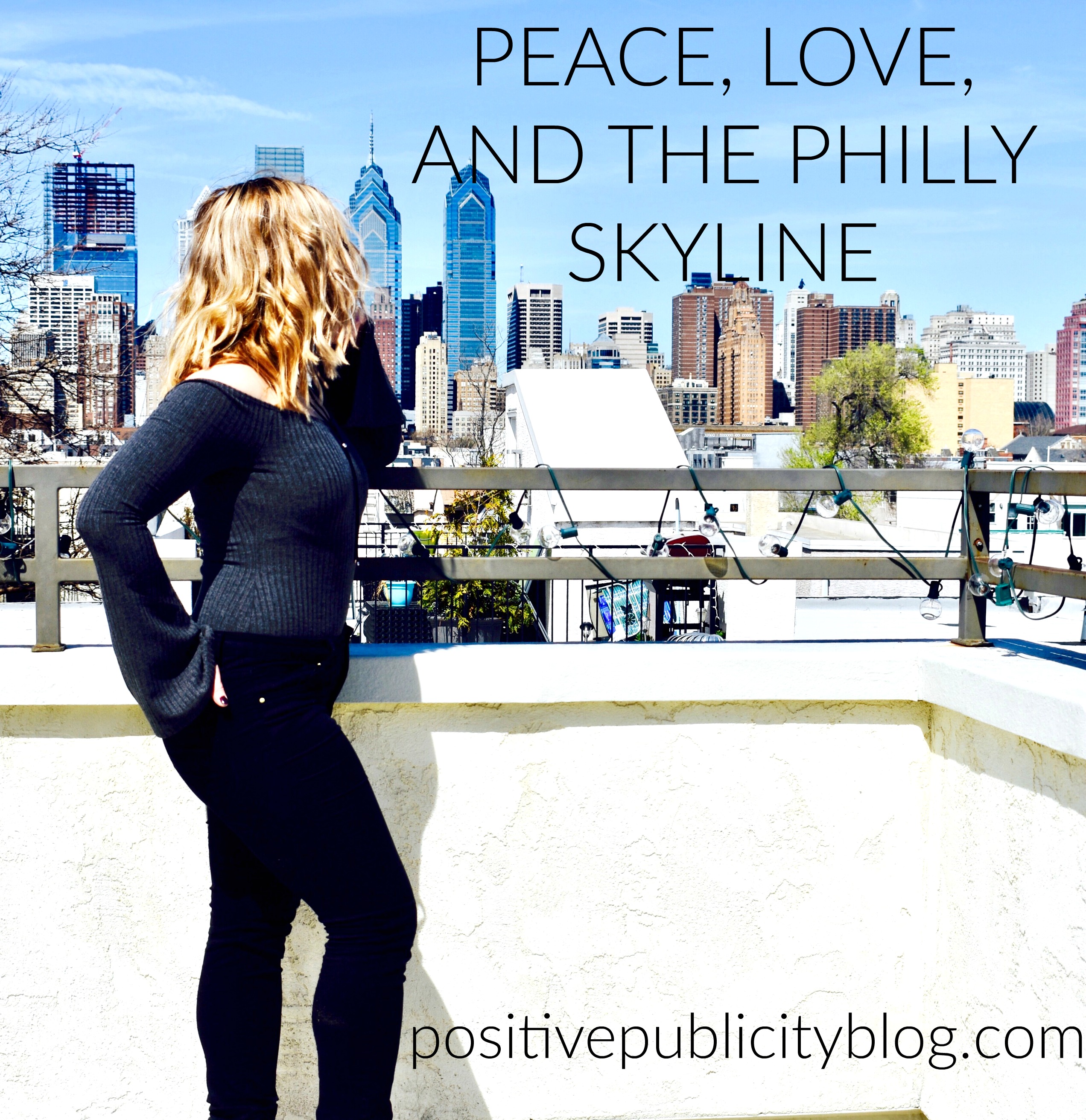 Peace, Love and the Philly Skyline